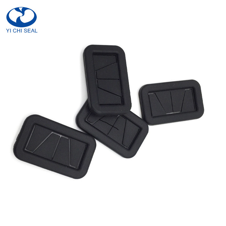 custom rubber products rectangular silicone rubber square seal grommet for cable square rubber grommet