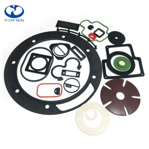 Maker custom flat flange ring seal durable fkm epdm silicone rubber washer gasket