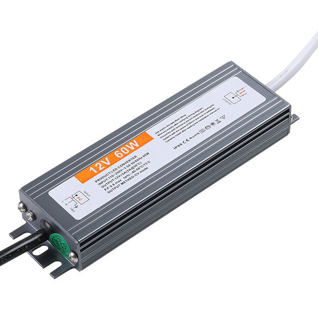 24V 50W IP67 LED Driver Power Supply With CE ROHS