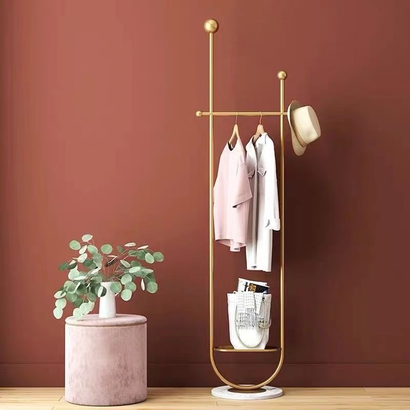 Coat rack drop subway art Nordic minimalist modern bedroom hanger entry door porch multi-functional storage clothes rack