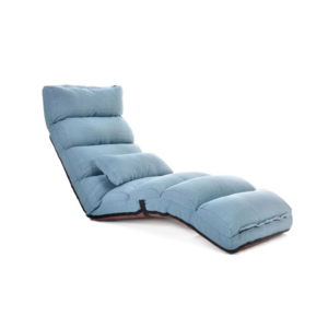 Foldable and thickened lazy sofa single person casual lounge deck chair