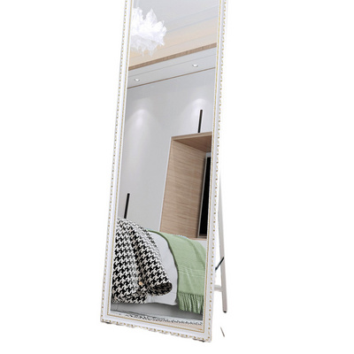 Home girls bedroom wall-mounted three-dimensional fitting mirror dormitory fitting mirror floor-to-ceiling mirror