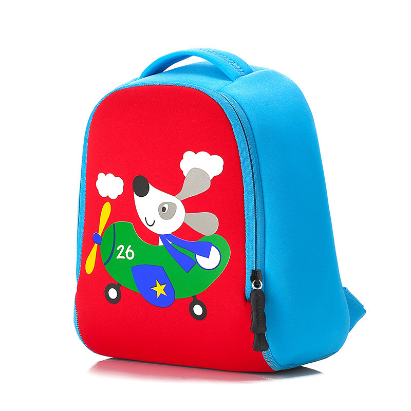 Kids Cartoon School Bags Custom Children's Bookbags Animal Printing Bag NeoprenDay Backpack