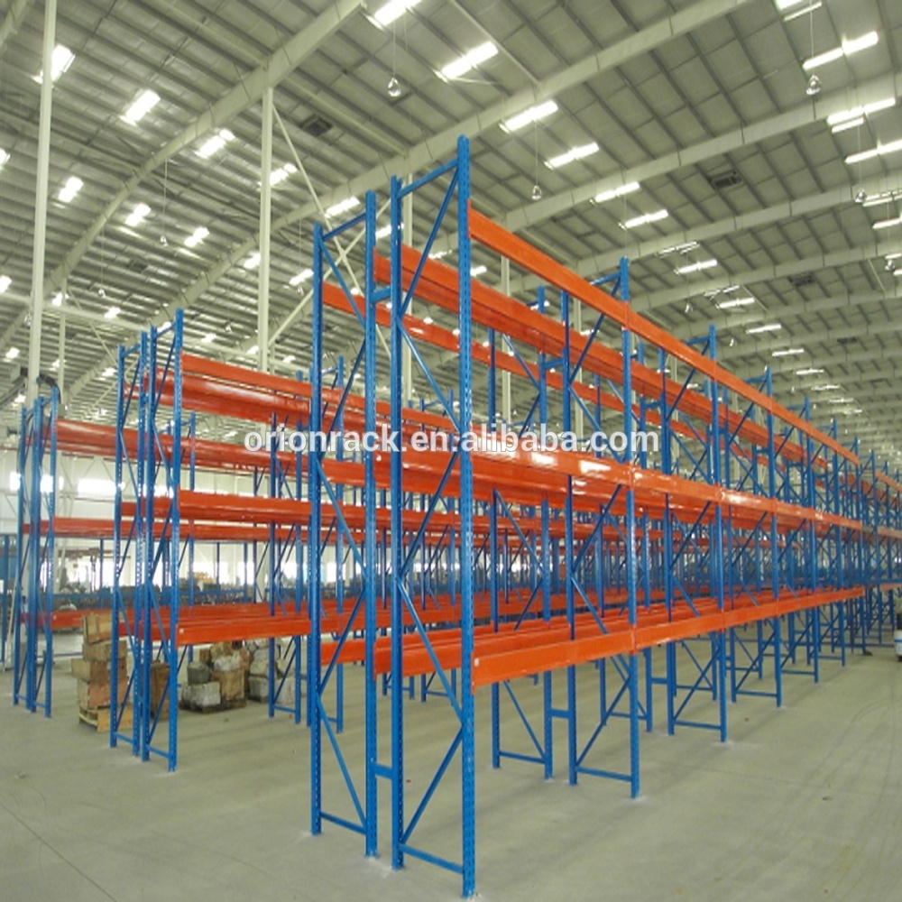 Adjustable Racking Selective Storage Heavy Duty Cold Roll Steel Warehouse Pallet Rack