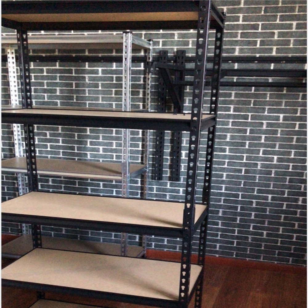 5 Tiers Light-duty Rack Boltless Storage Racking Garage Shelving Shelves Unit Stacking Racks For Home Office