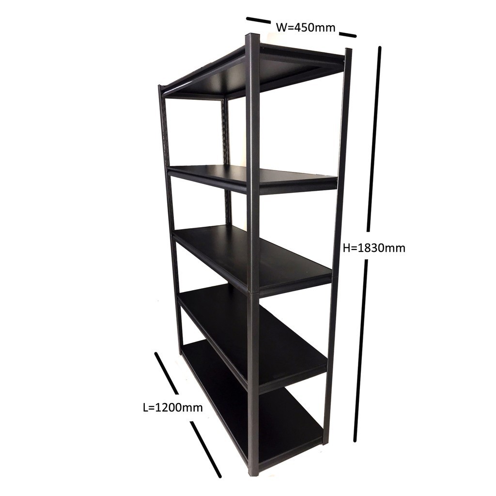 Light duty rack multilayer boltless rivet shelving rack metal shelves metal steel storage home rack