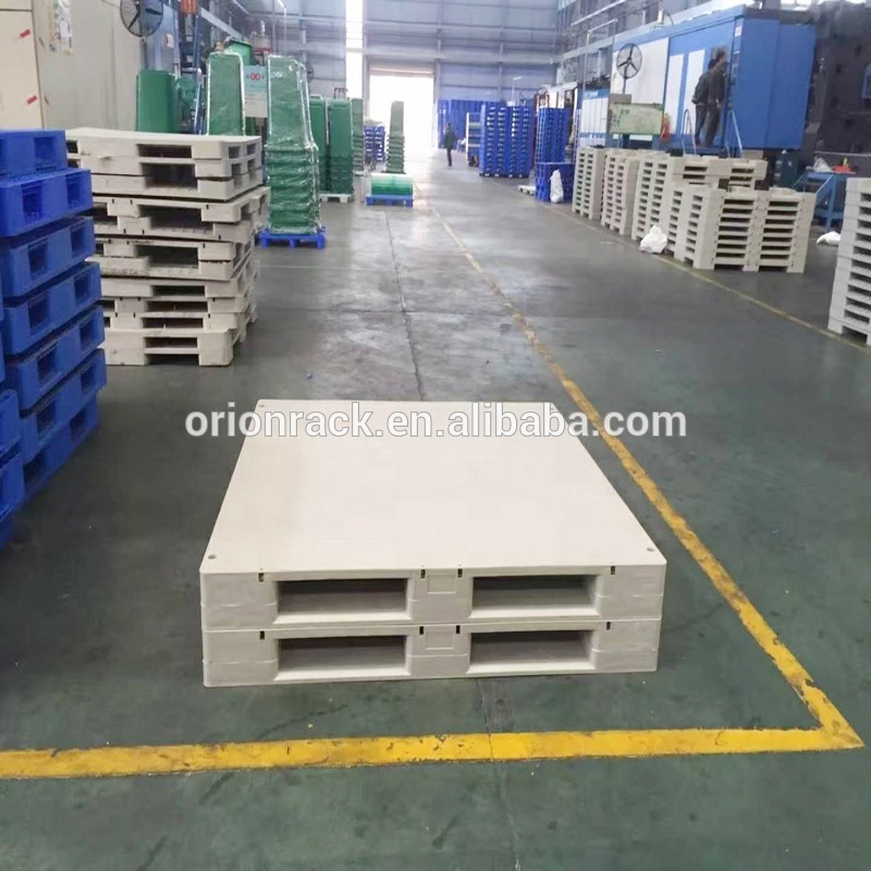 1100 * 1100 * 150 Mm Warehouse Heavy Duty Virgin Hdpe Closed Plastic Pallet For Beverage And Food Industries