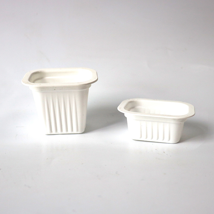 Food Grade Disposable 25ml/45ml Square Shaped Plastic Dipping Soy Sauce Containers With Lid