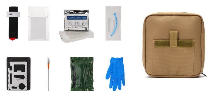 OP OEM/ODM supplies emergency tactical survival outdoor Portable camping hiking emergency survival kit