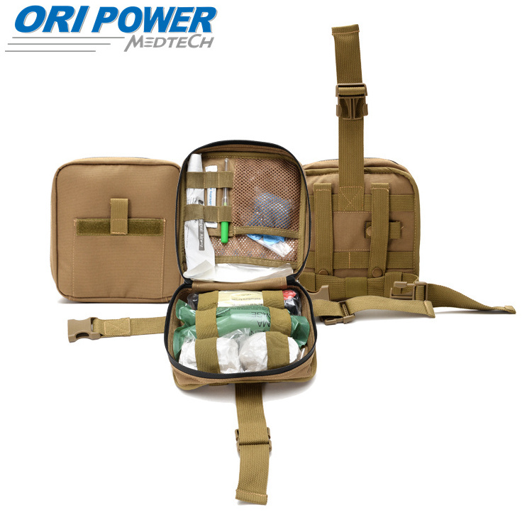 oripower tactical trauma individual first aid kit full with equipment survival molle kit outdoor