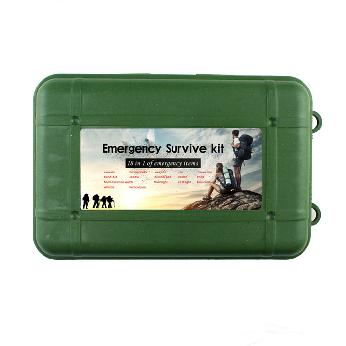 OP OEM customized high quality outdoor travel camping first aid survival kit