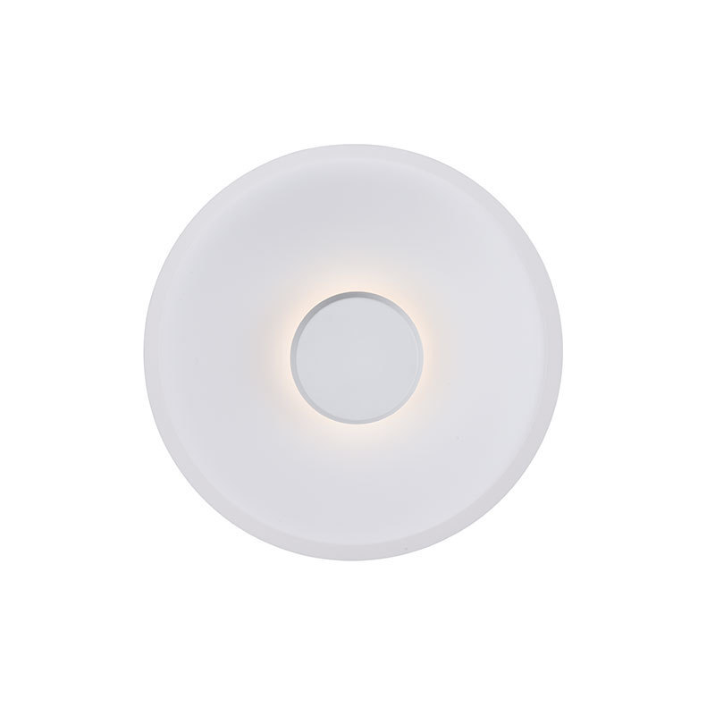 white 20w  240v Modern Scandinavian Living room Bedroom Kitchen nordic log round led semi flush mount ceiling light