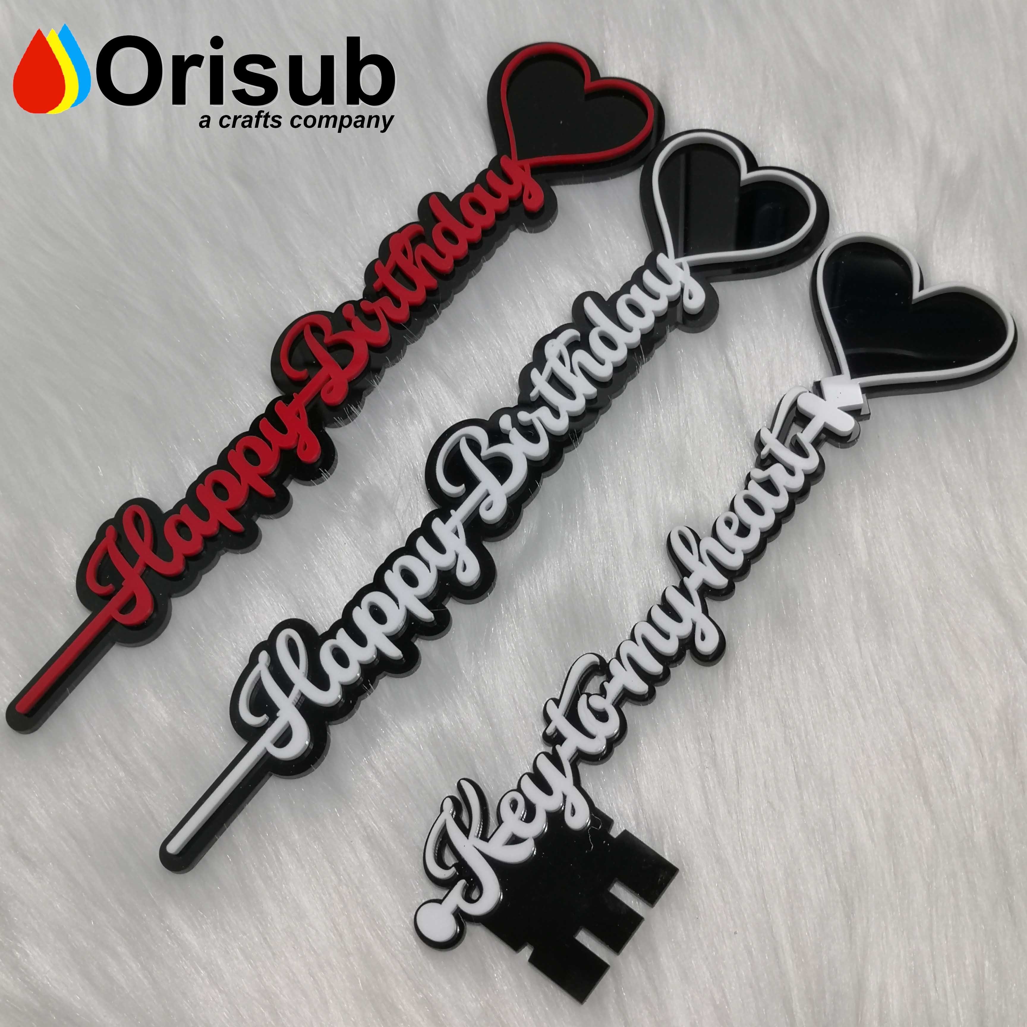 Valentine s Day sublimation acrylic blanks I LOVE YOU  balloon