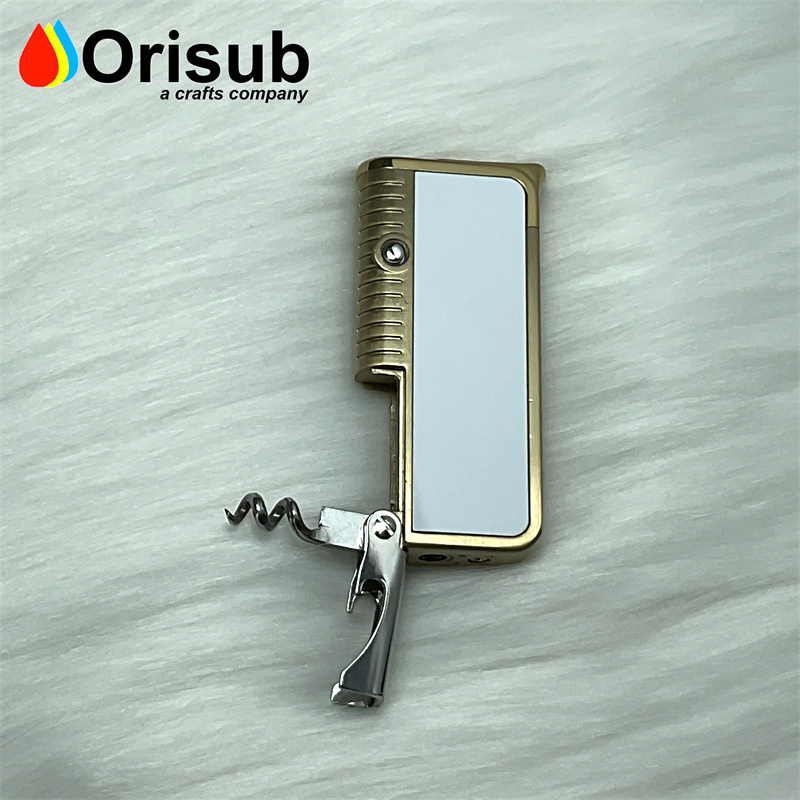 Sublimation blank metal lighter electric lighter usb rechargeable with custom logo