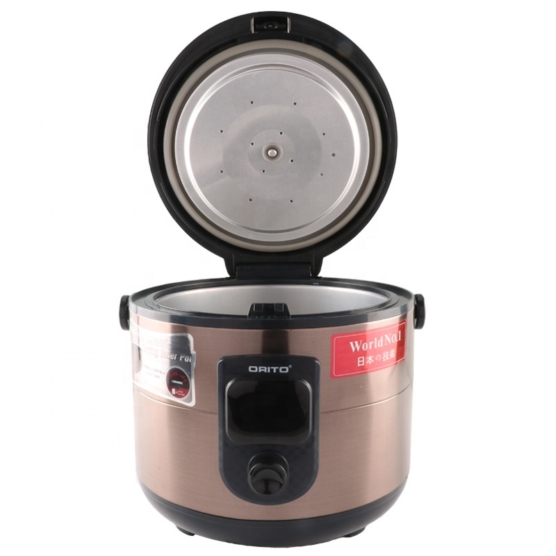 1.8L/2.2L Portable Deluxe Electric Rice Cooker with Non-stick Inner Pot