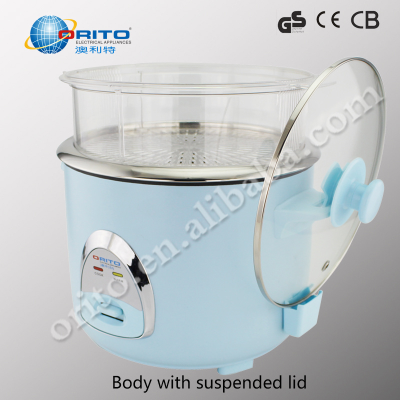 National solar cylinder rice cooker with stainless steel inner pot