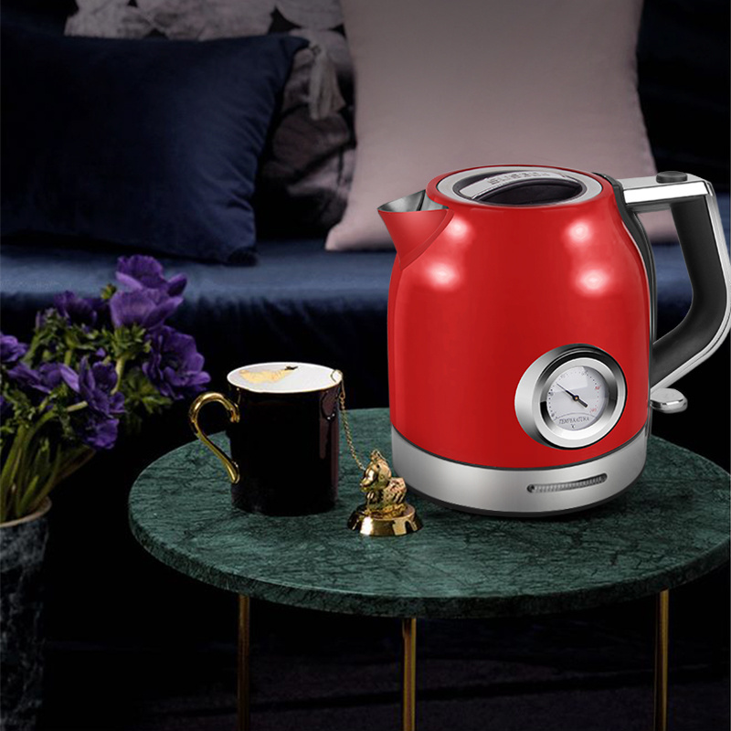 Excellent Red Hot Water Kettle Electric 1.8l electric kettle for hotel household commercial