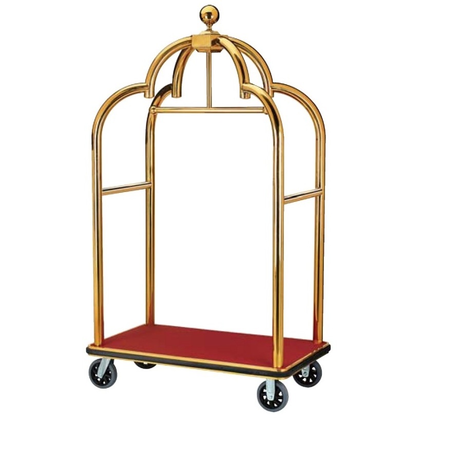 C008 Modern Design Hotel Lobby Trolley Service Hospitality Supplies Luggage Cart for Hotel