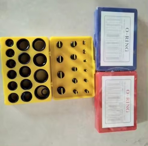 Excavator Hydraulic Cylinder NBR O-Ring Kit Hydraulic Service Kit Set with Injector Oil Seal & O-Ring Box