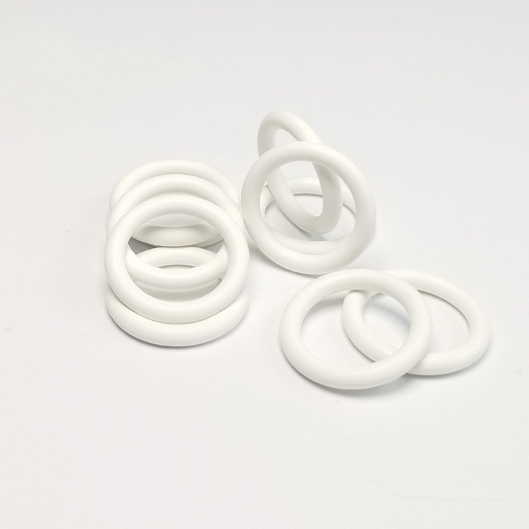 Food Grade White Fluorine Rubber O-Ring FDA Approved Seal Ring for Equipment & Lids