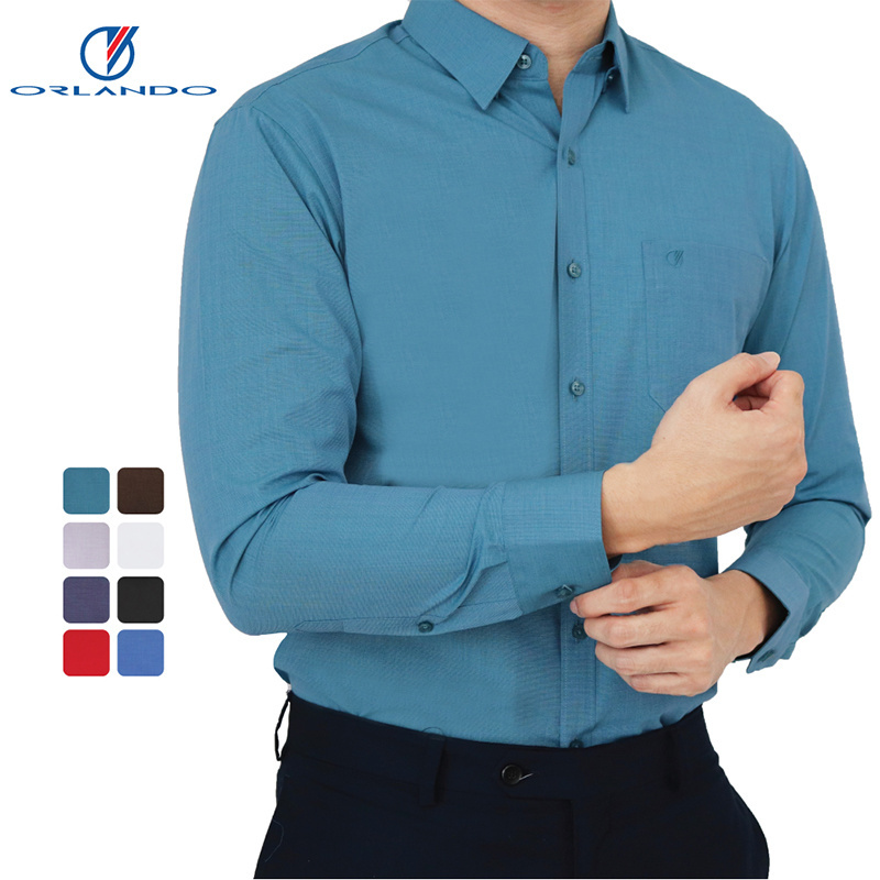 Premium High Quality Long Sleeve Business Shirt with Allowing Effortless Transition From Desk to Dinner