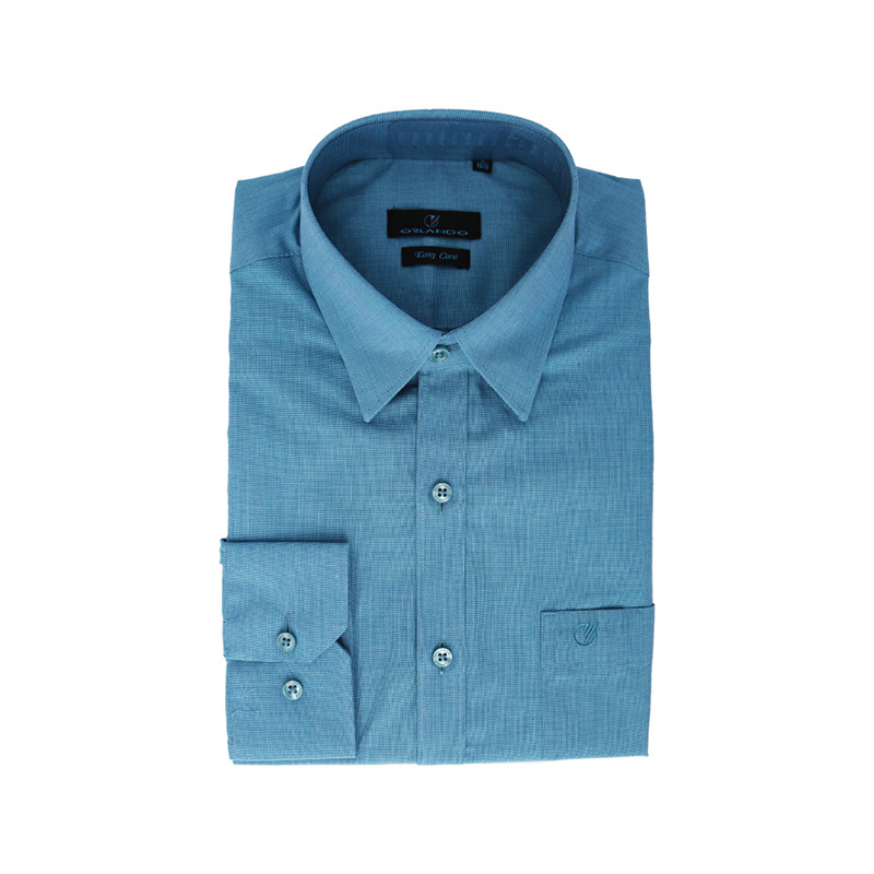 Finest Quality Long Sleeve Business Shirt A Perfect Blend of Convenience and Style Made with Microfiber