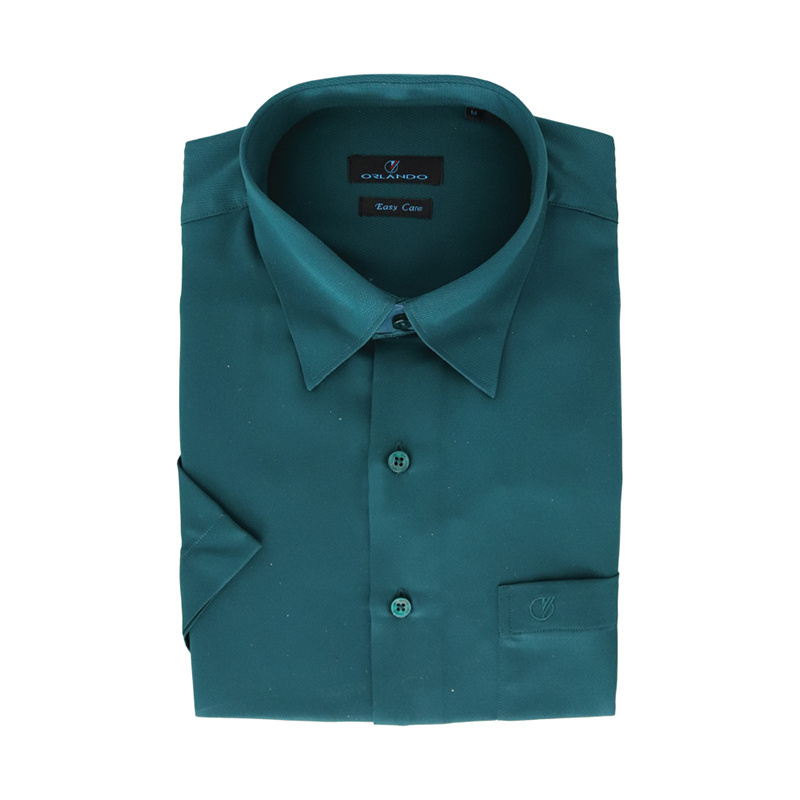 Hottest Price Formal Wears Business Short Sleeve Shirt Comes with A Handy Chest Pocket for Added Convenience