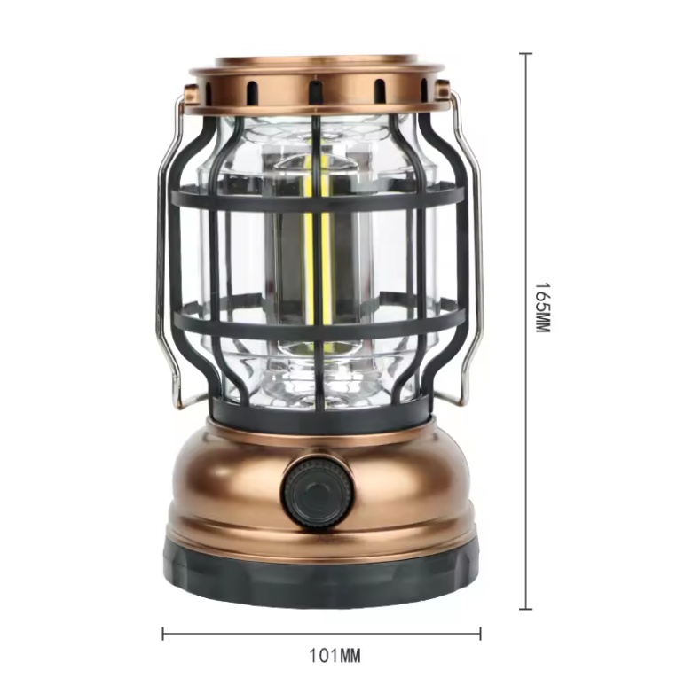 Orlite Solar Outdoor Waterproof Camping LED Lantern Portable Rechargeable Battery Powered Camping Light