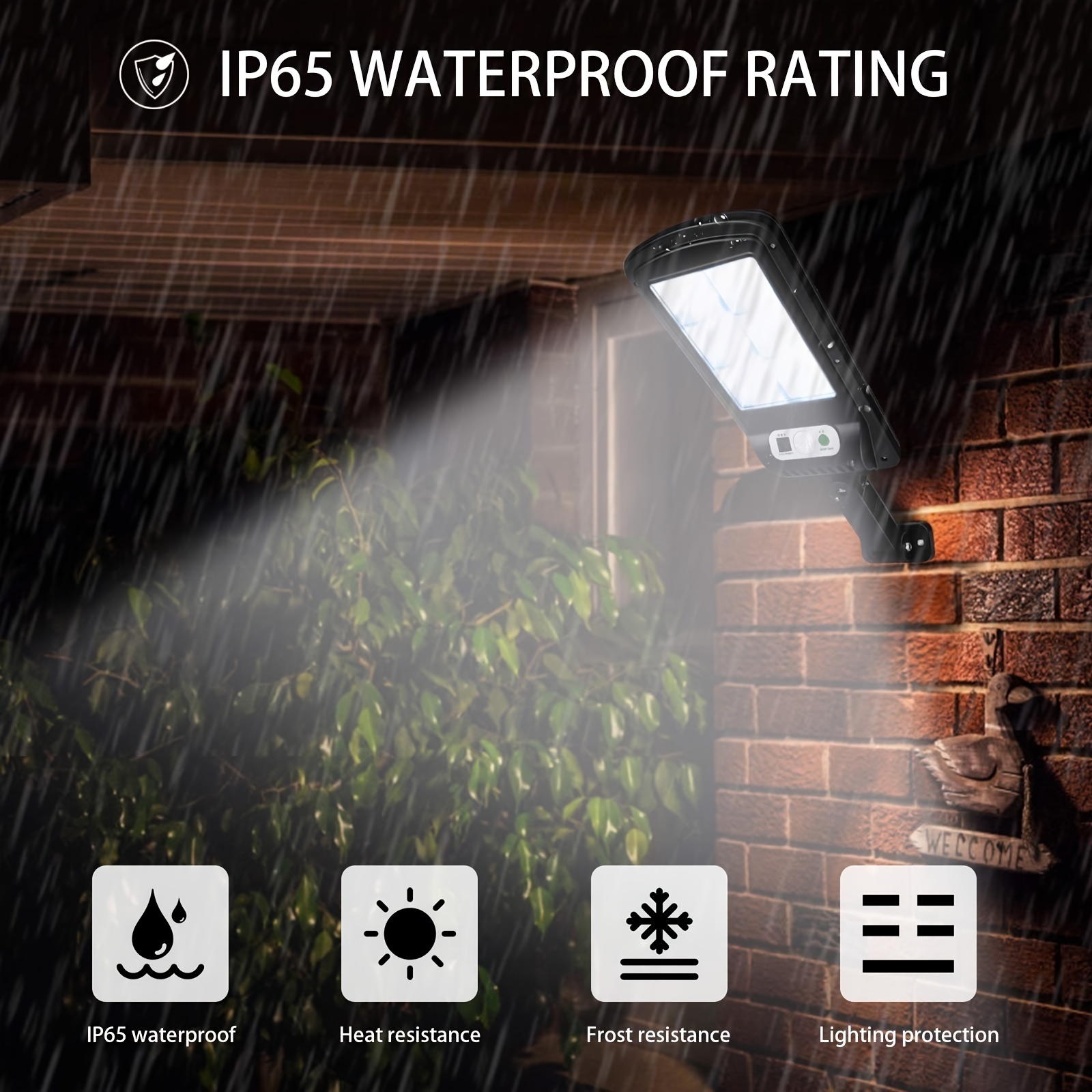 Orlite Hot Sale Solar Lights Outdoor Garden Waterproof IP65 Redesign 3 Lighting Modes COB/SMD Solar Wall Lights