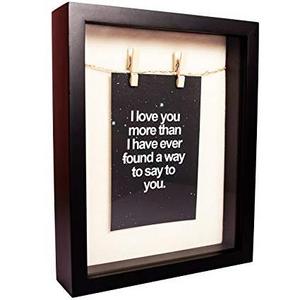 3D Frame Shadow Box Frame Home Decoration deep Photo Frame 5x7inch