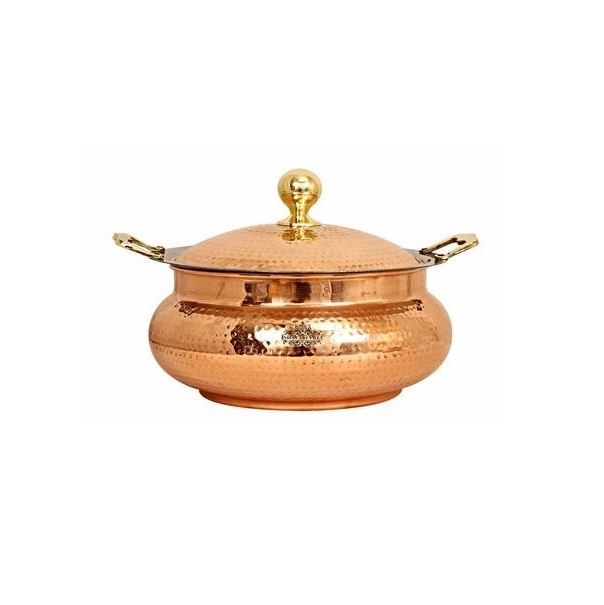 Metal Round Designer Food Serving Chafing Dish