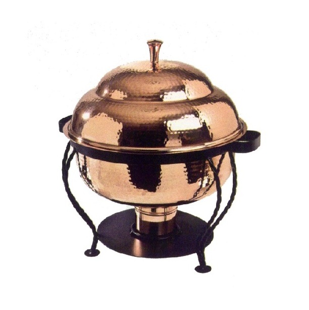 Brass Plated Antique Food Warmer Chafing Dish