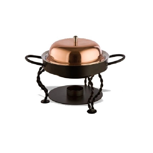 Brass Plated Antique Food Warmer Chafing Dish