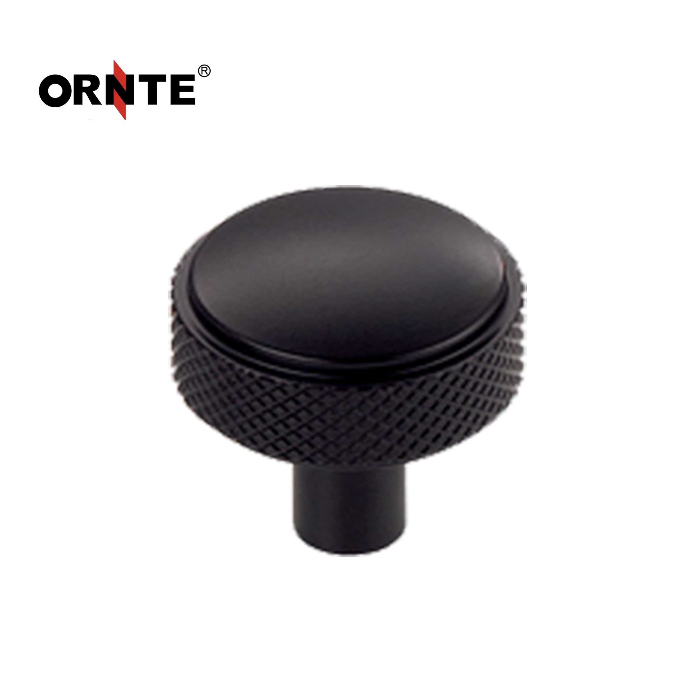 ORNTE 320mm 160mm Long Black Knurled Cabinet Pulls Furniture Wardrobe Metal Decoration Kitchen Handles