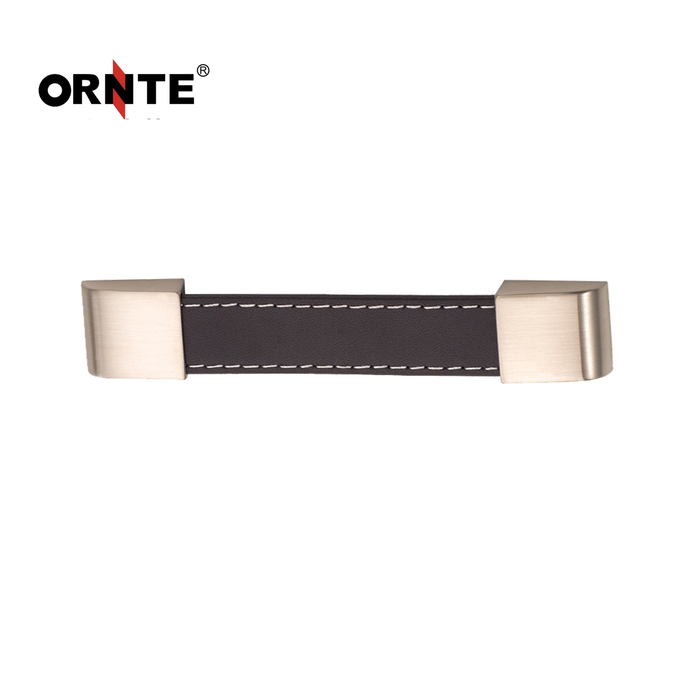 ORNTE modern design home decoration leather drawer pull for cabinet