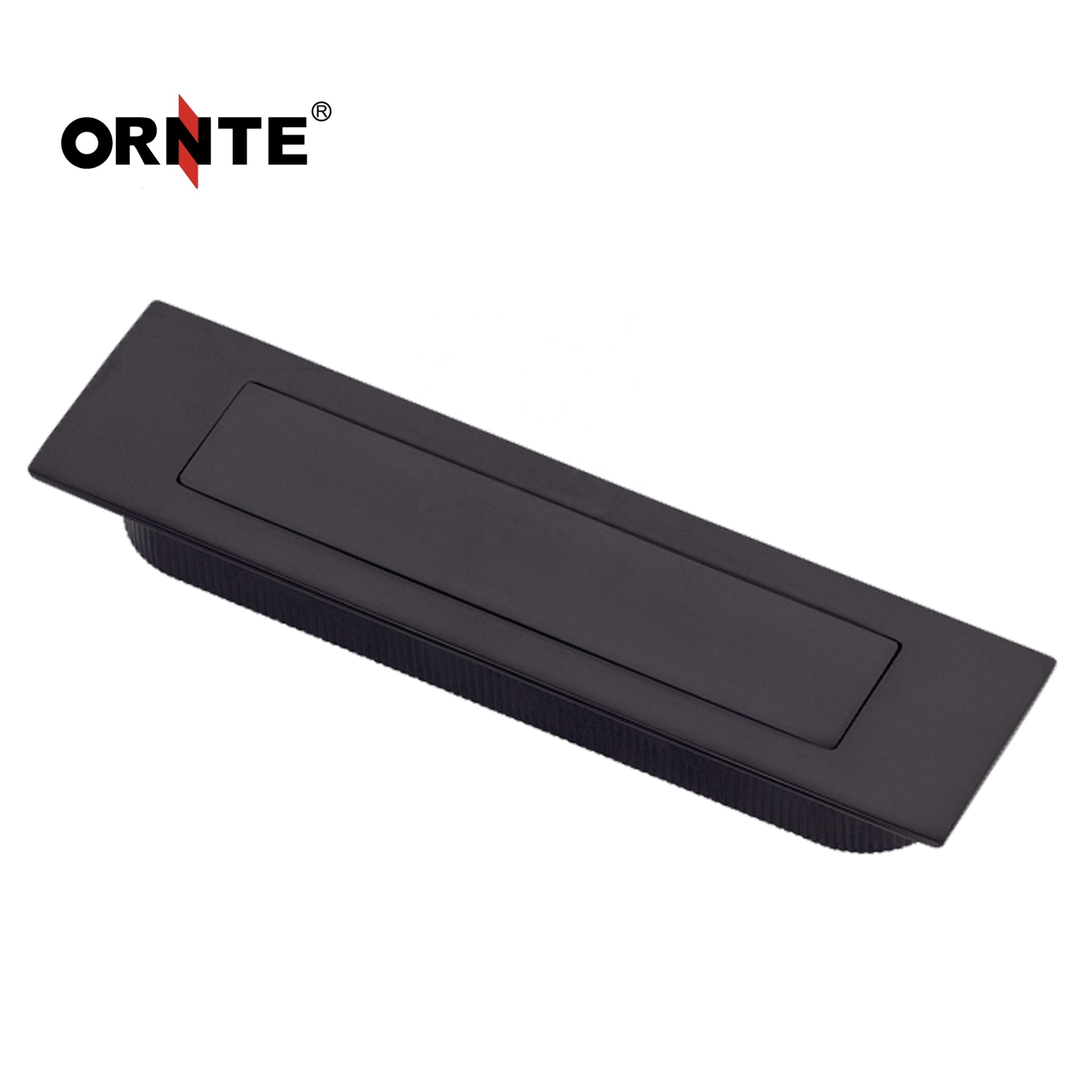 ORNTE Zinc Hidden Drawer Handle Bedroom Concealed Furniture Hardware Cabinet Pull And Hidden Handle