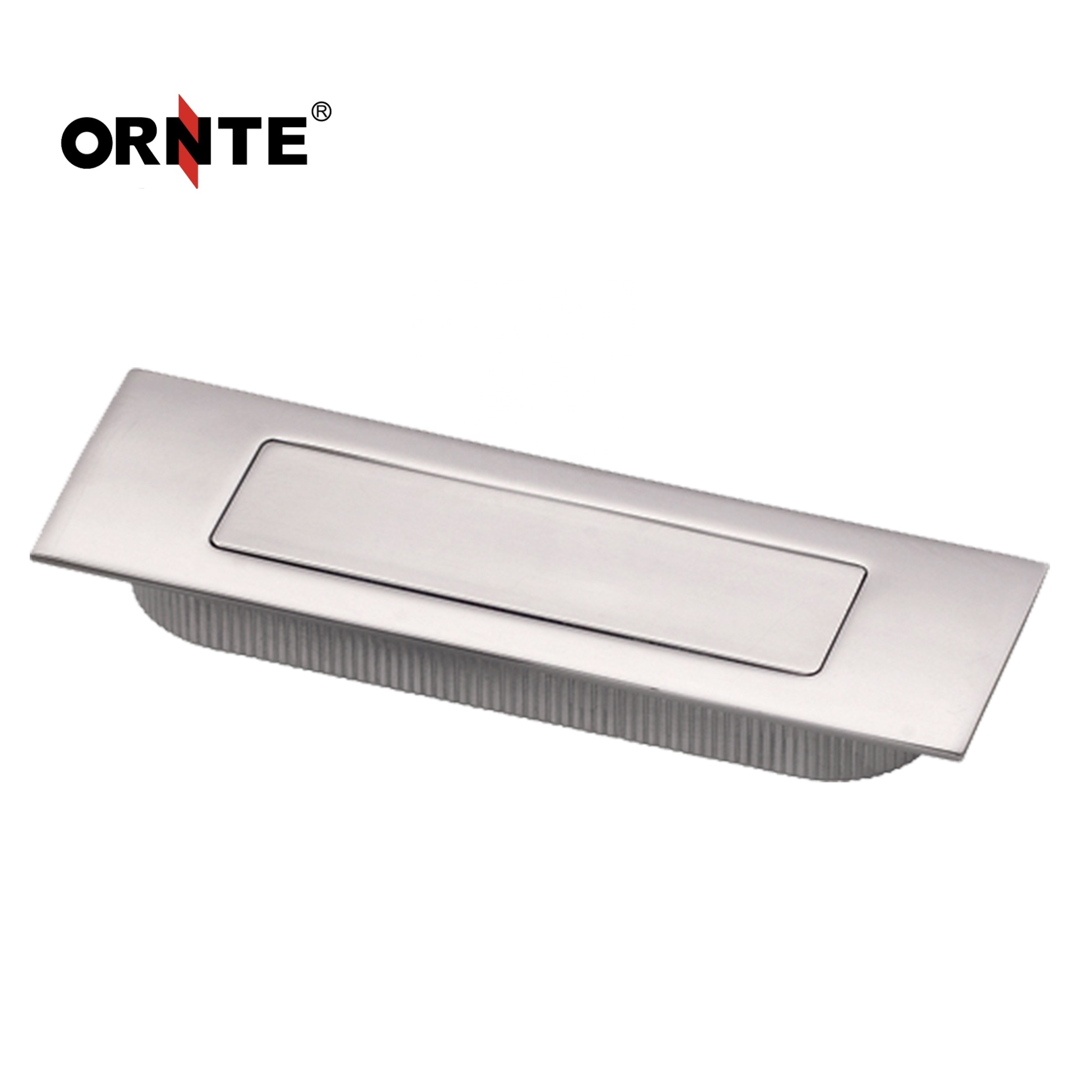 ORNTE Zinc Hidden Drawer Handle Bedroom Concealed Furniture Hardware Cabinet Pull And Hidden Handle