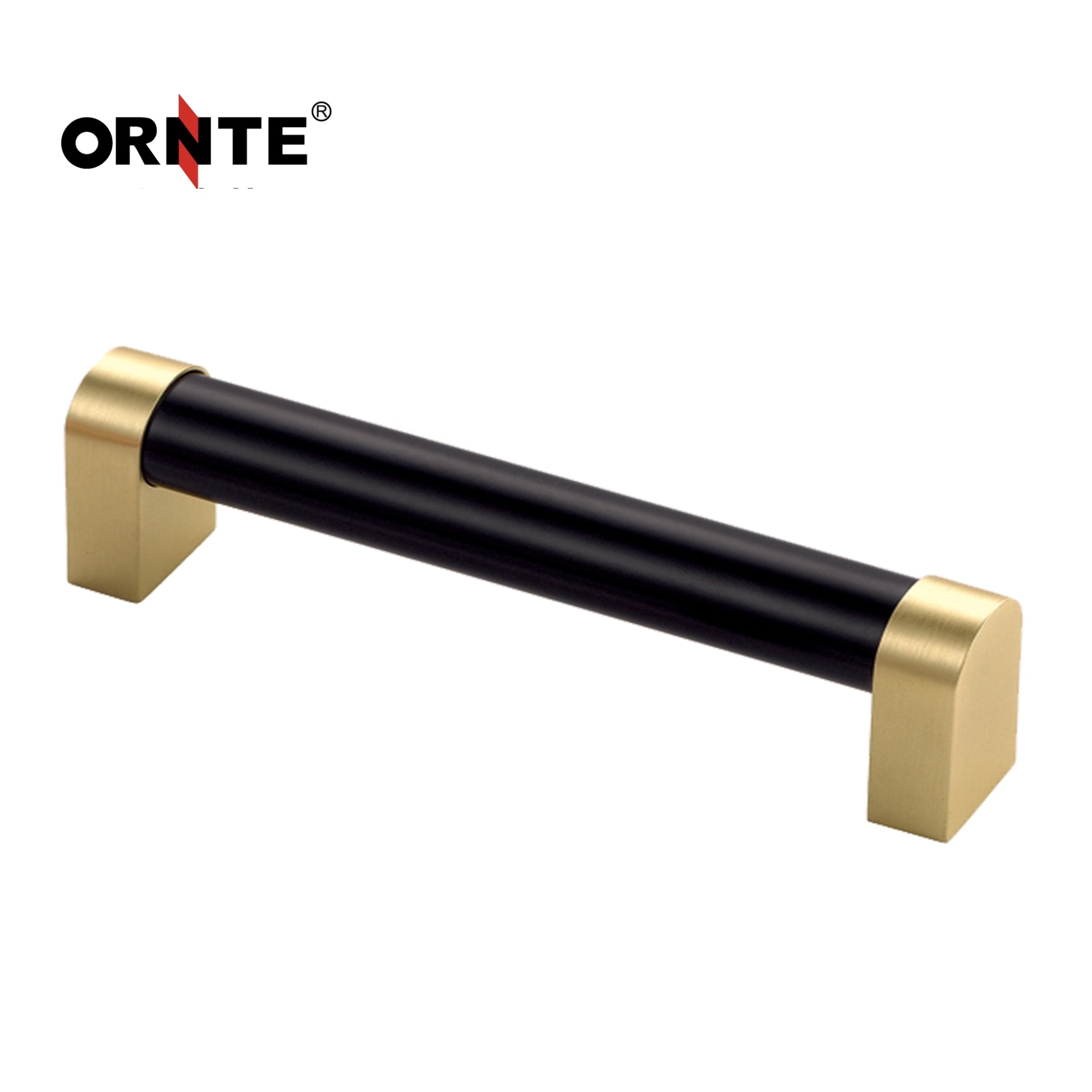 ORNTE Modern Design Furniture T Bar Drawer Cabinet Cupboard Door Handle Stainless Steel Metal Push Flush Pull Handles