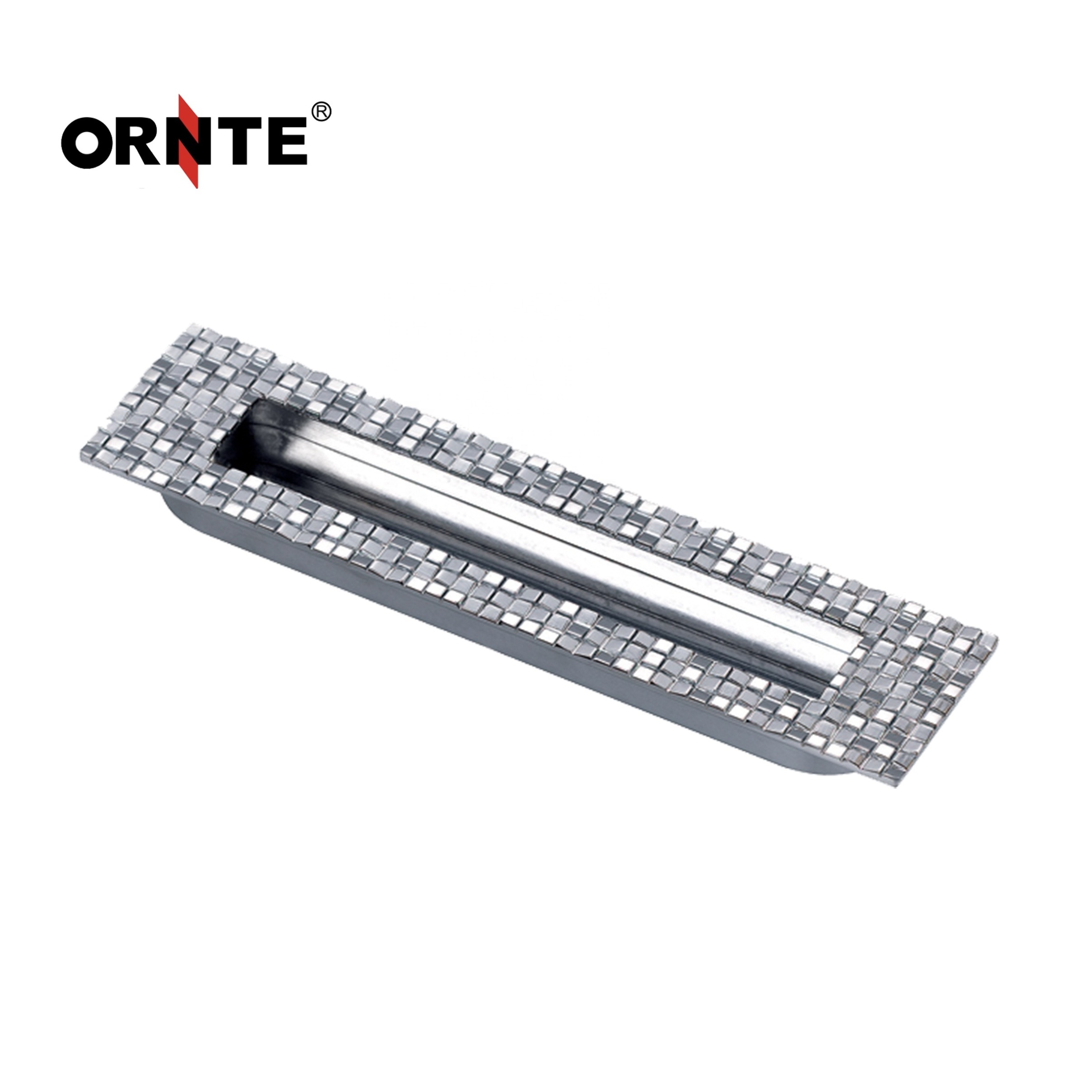 ORNTE Unique Design Beautiful Bedroom Bathroom Concealed Zinc Alloy Hidden Cabinet Handle Drawer Pulls