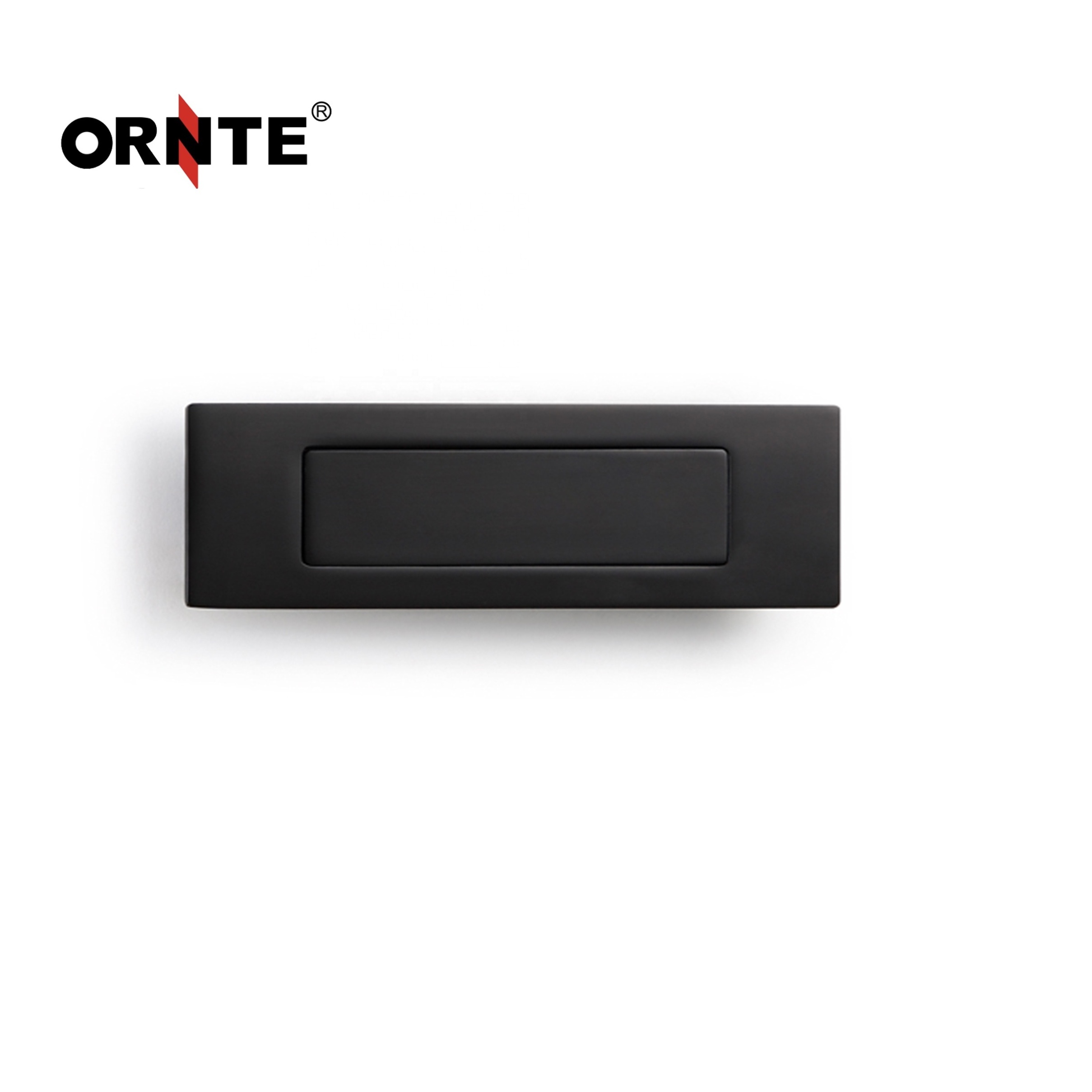 ORNTE Zinc Hidden Drawer Handle Bedroom Concealed Furniture Hardware Cabinet Pull And Hidden Handle