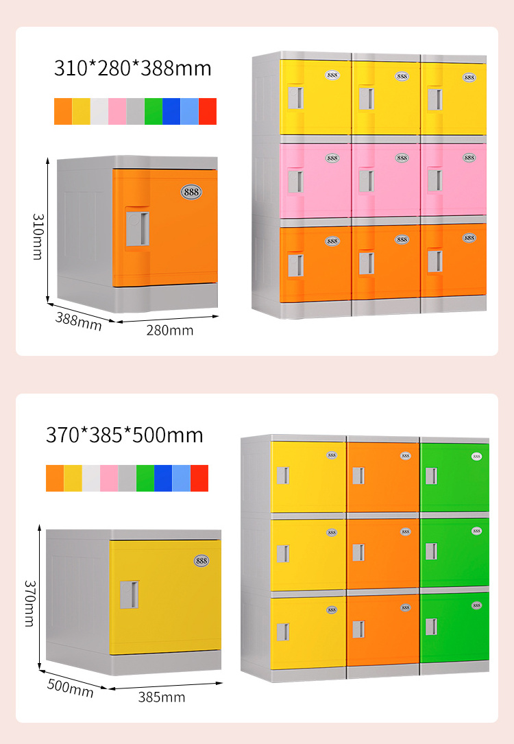 ABS Locker Gym Center Skiing Park Swimming Pool ABS Plastic Locker