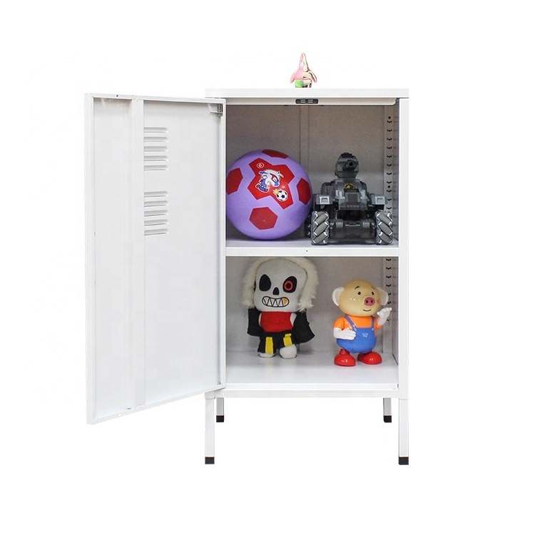 Kindergarten Mini Toy Locker Steel Kids Almirah White Doll Wardrobe