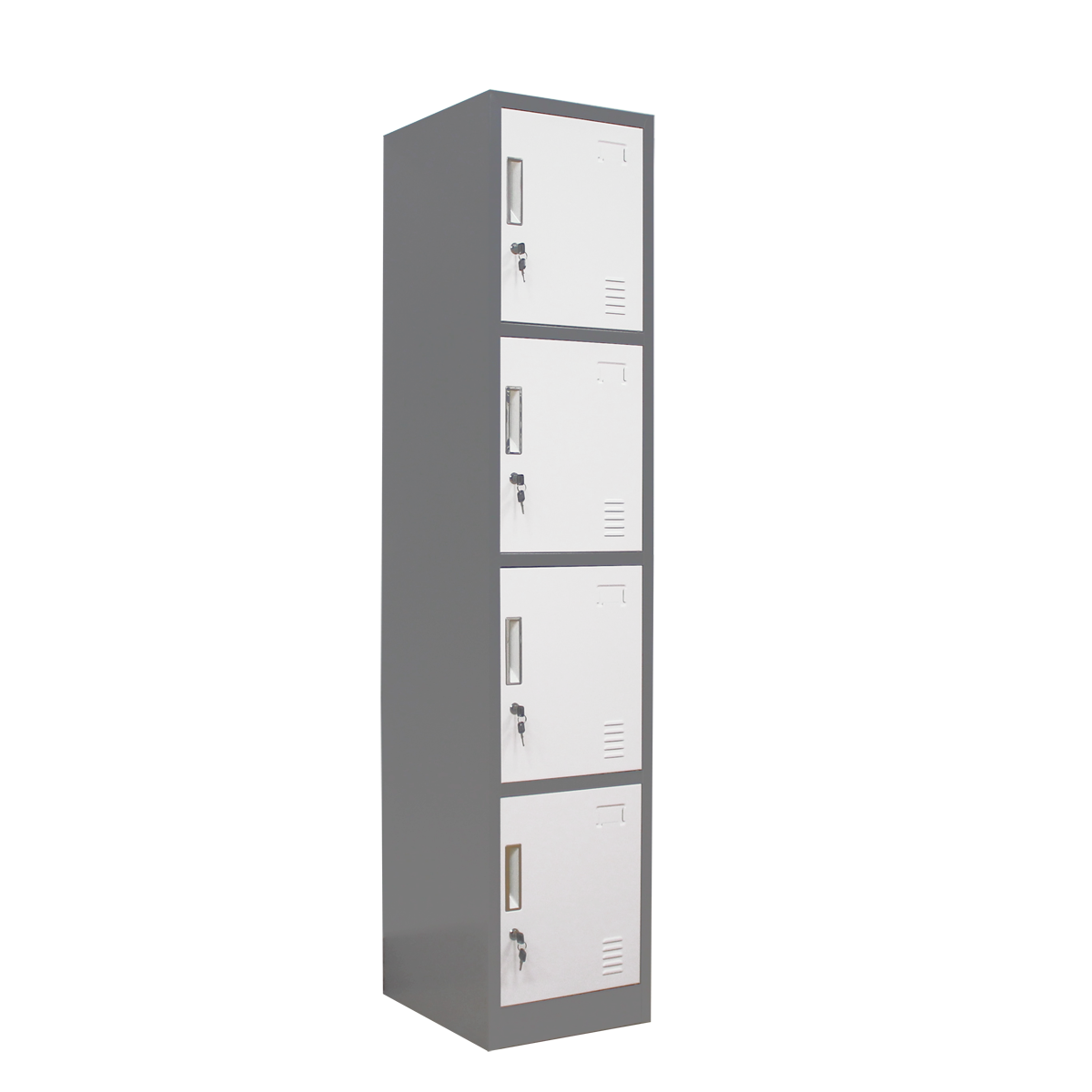 Steel Disassemble Locker Four Doors Narrow Side Staff Bathroom Dormitory Change Cabinet