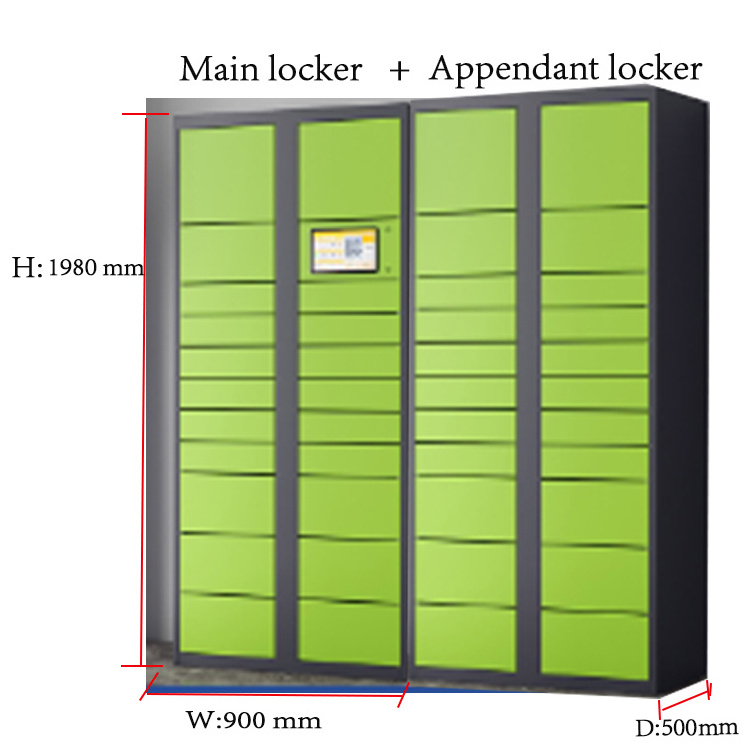 Smart Locker Box Electronic Locker Cabinet Intelligent Business Box With System