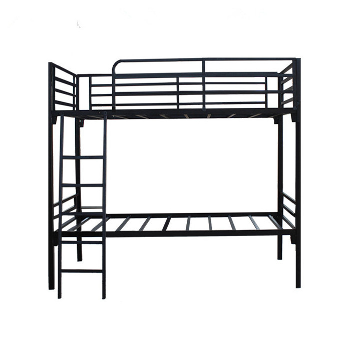 New Design Double Queen Size Good Quality Heavy Duty Steel Loft Bed for Adult Bunk Bed with staircase