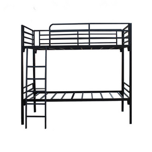 New Design Double Queen Size Good Quality Heavy Duty Steel Loft Bed for Adult Bunk Bed with staircase