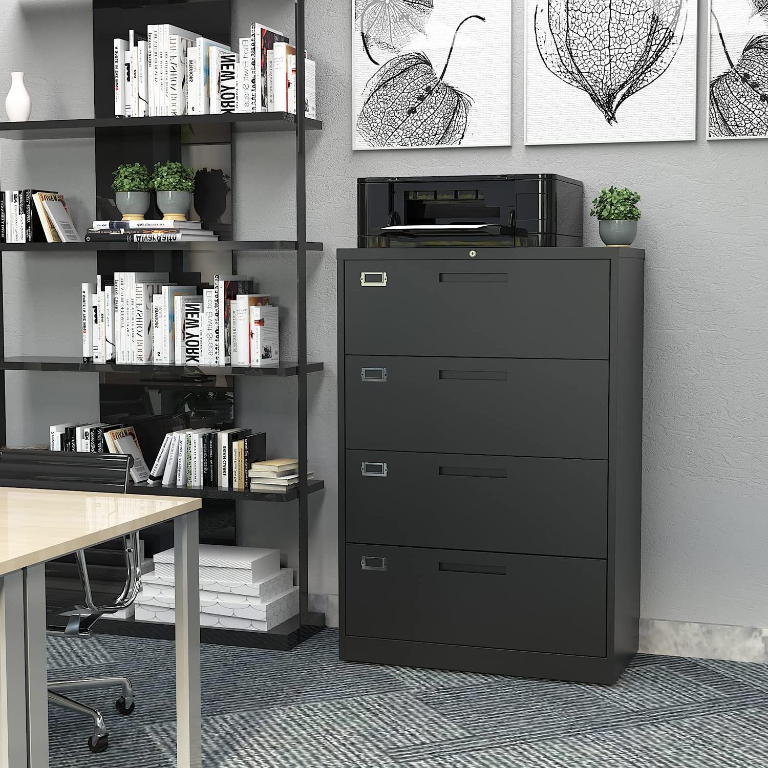 US office steel 4 tier filing cabinet a4 file 4 drawer cabinets metal metal steel filing cabinet specifications