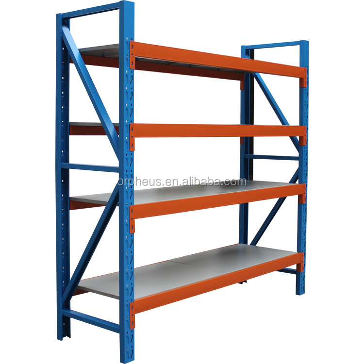 Warehouse Furniture Pallet Rack Shelf Storage Goods 4 Tier Heavy Duty Shelving