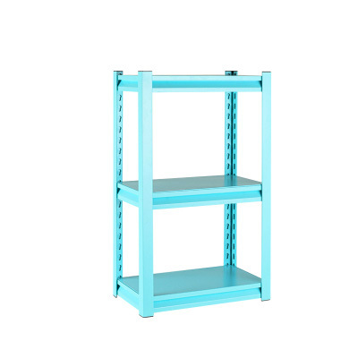 Industrial Warehouse Lightweight Adjustable Assembly  Display Plastic Garage Storage Rack Shelf