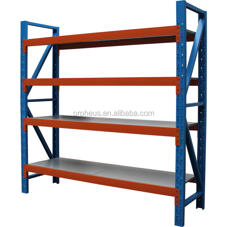 Warehouse Furniture Pallet Rack Shelf Storage Goods 4 Tier Heavy Duty Shelving